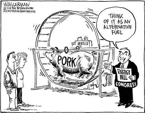 Pork = Renewable energy?