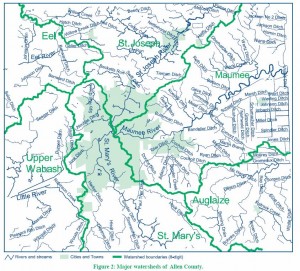 6 Watersheds in Allen County